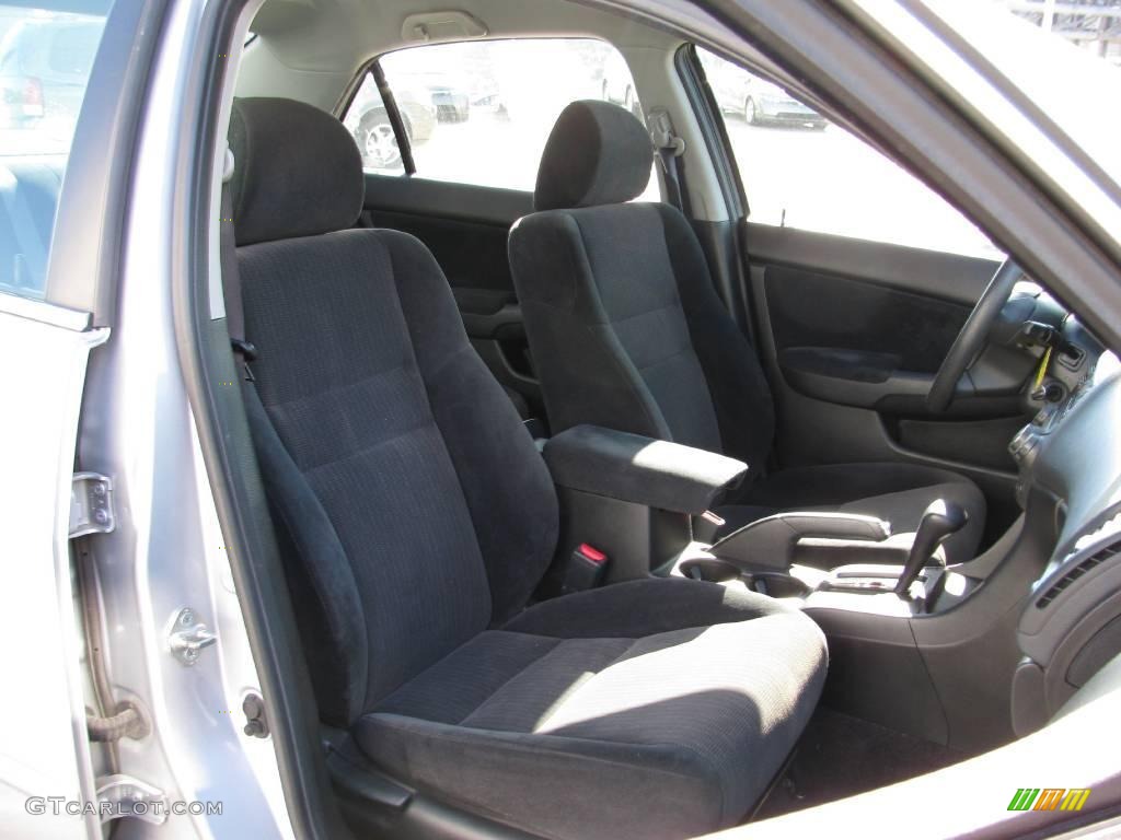 2003 Accord LX Sedan - Satin Silver Metallic / Black photo #11