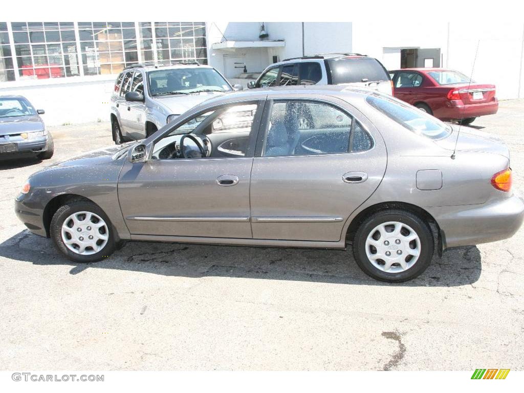 2000 Elantra GLS Sedan - Slate Gray / Gray photo #8
