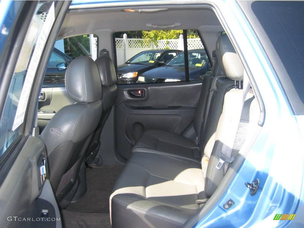 2004 Santa Fe LX 4WD - Arctic Blue / Gray photo #4