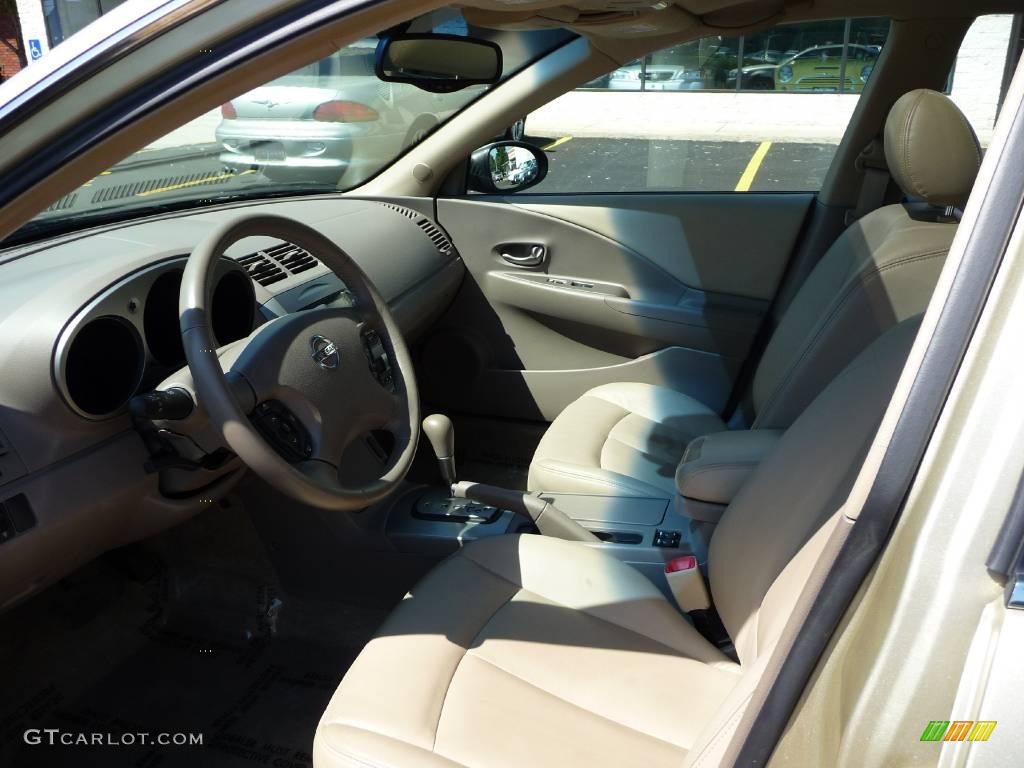 2004 Altima 3.5 SE - Velvet Beige / Blond photo #10
