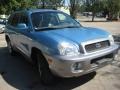 2004 Arctic Blue Hyundai Santa Fe LX 4WD  photo #17