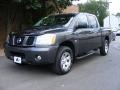 2004 Smoke Gray Nissan Titan XE Crew Cab 4x4  photo #1