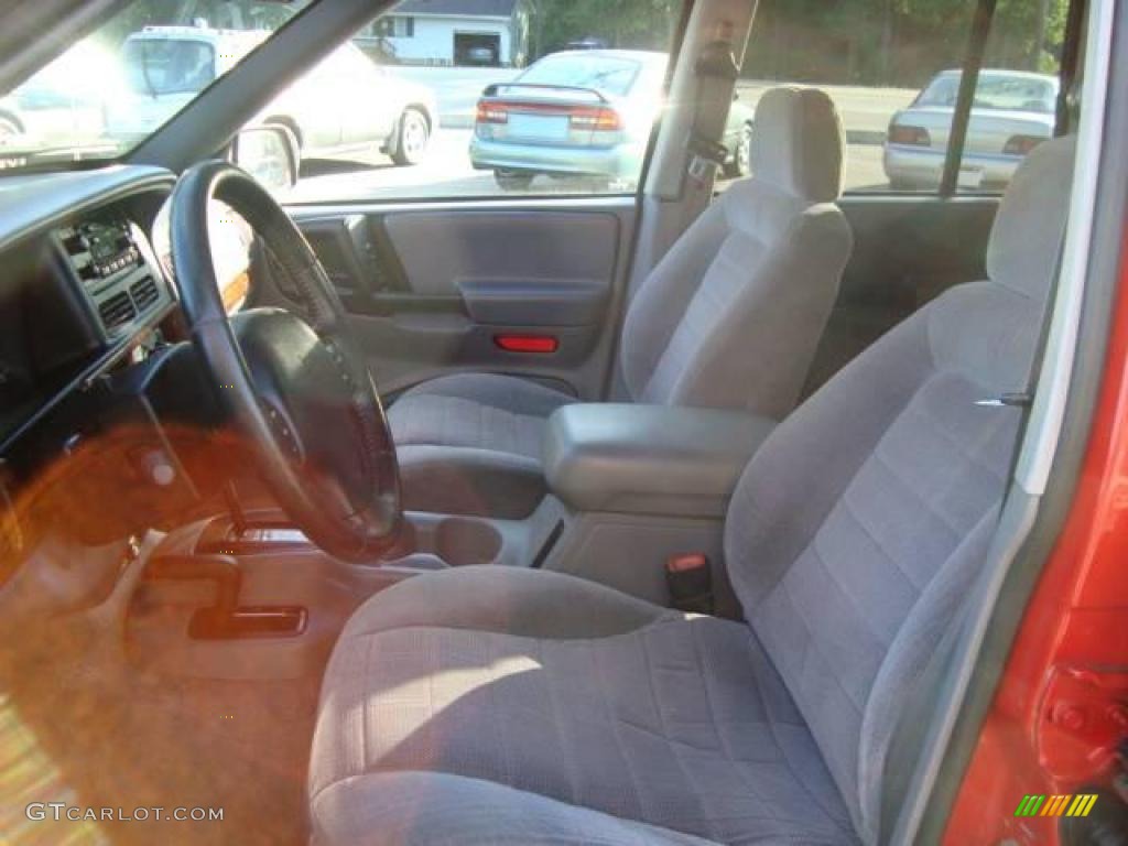 1996 Grand Cherokee Laredo 4x4 - Flame Red / Agate photo #8