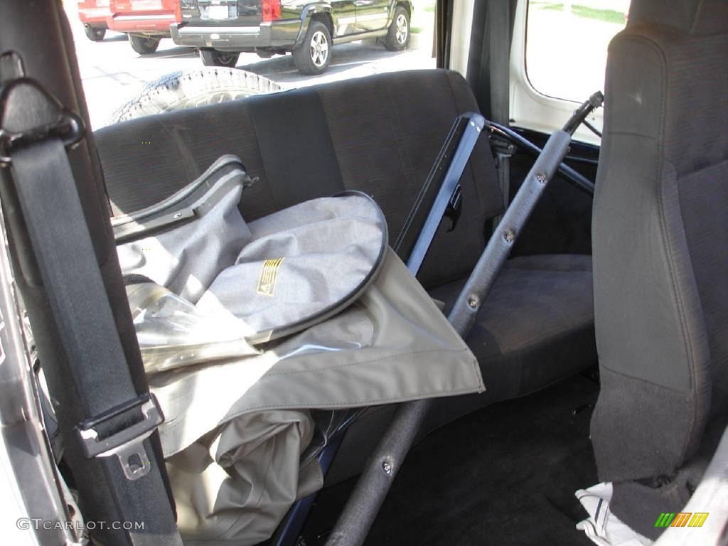 2004 Wrangler SE 4x4 - Patriot Blue Pearl / Dark Slate Gray photo #13