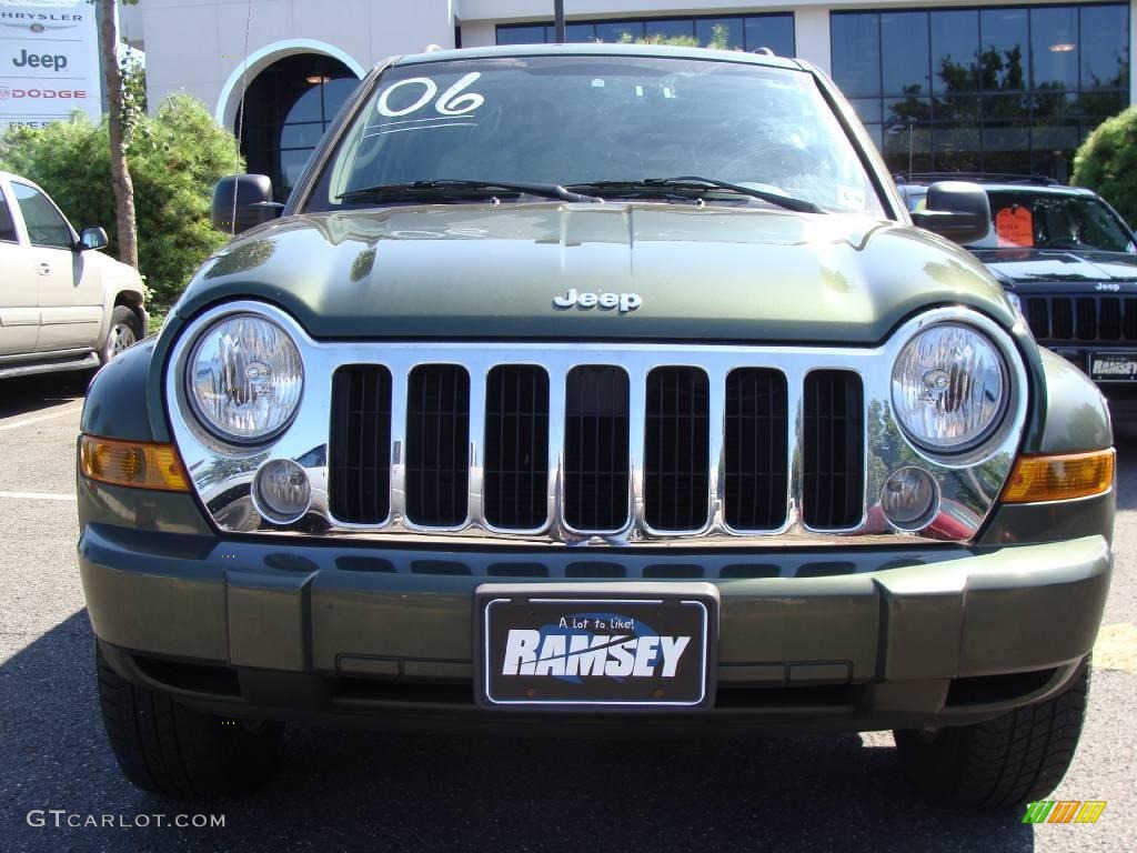 2006 Liberty Limited 4x4 - Jeep Green Metallic / Dark/Light Slate Gray photo #2