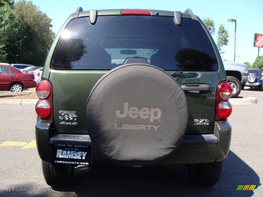 2006 Liberty Limited 4x4 - Jeep Green Metallic / Dark/Light Slate Gray photo #5