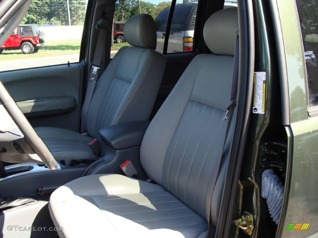 2006 Liberty Limited 4x4 - Jeep Green Metallic / Dark/Light Slate Gray photo #12