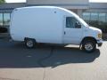 Oxford White 2003 Ford E Series Cutaway E350 Commercial Utility Truck