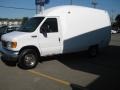2003 Oxford White Ford E Series Cutaway E350 Commercial Utility Truck  photo #9