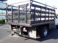 1999 Oxford White Ford F450 Super Duty XL Regular Cab Dually Chassis Stake Truck  photo #20