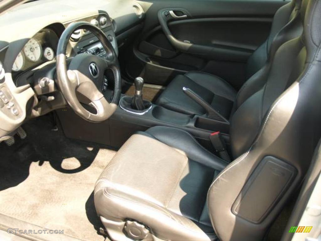 2006 RSX Type S Sports Coupe - Alabaster Silver Metallic / Ebony photo #7