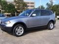 2005 Blue Water Metallic BMW X3 3.0i  photo #1