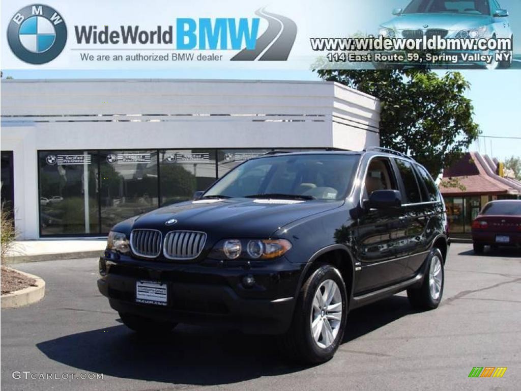 Jet Black BMW X5