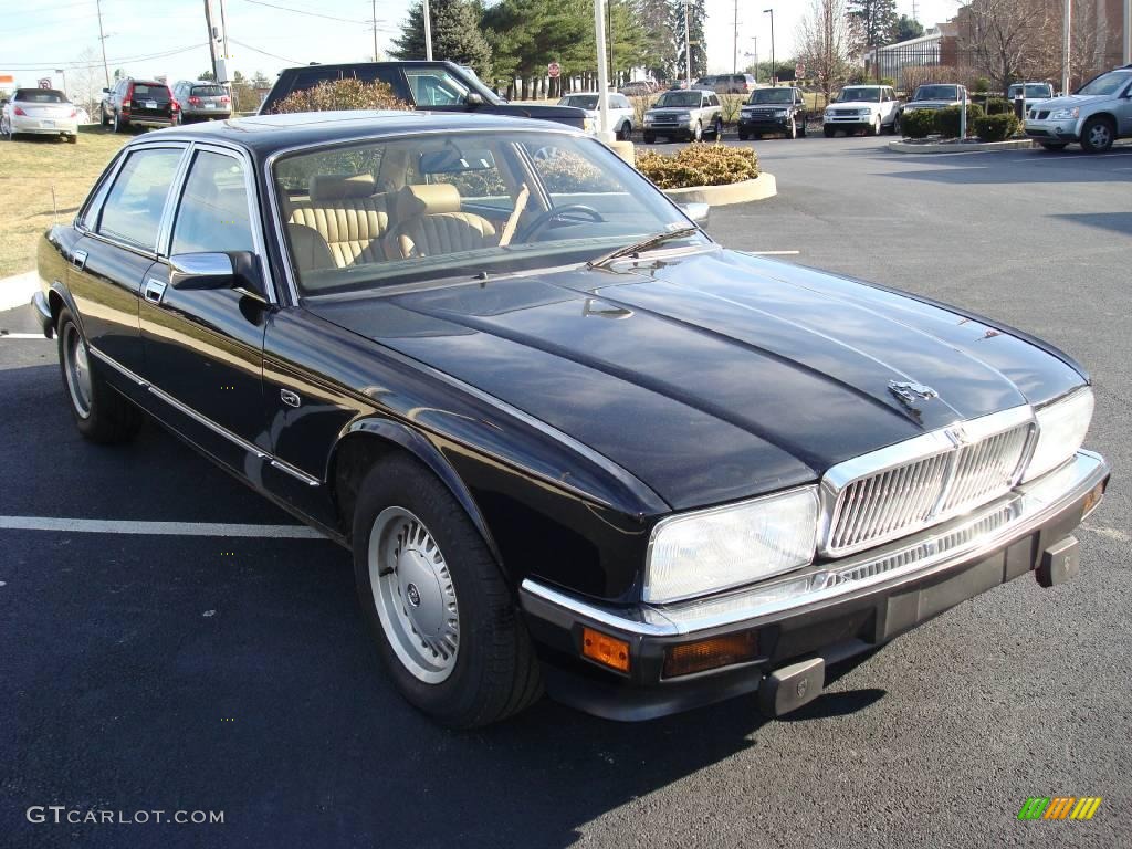 1991 XJ XJ6 Sovereign - Black / Tan photo #4