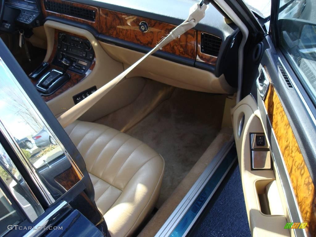 1991 XJ XJ6 Sovereign - Black / Tan photo #14