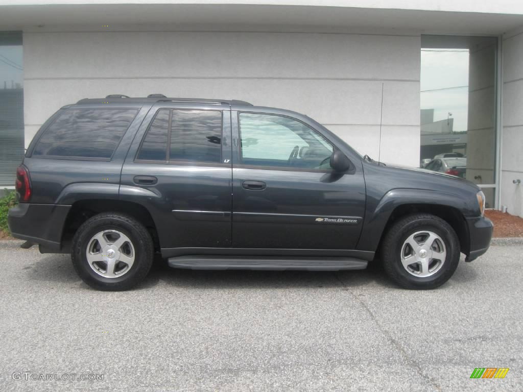 2003 TrailBlazer LT 4x4 - Dark Gray Metallic / Medium Pewter photo #2