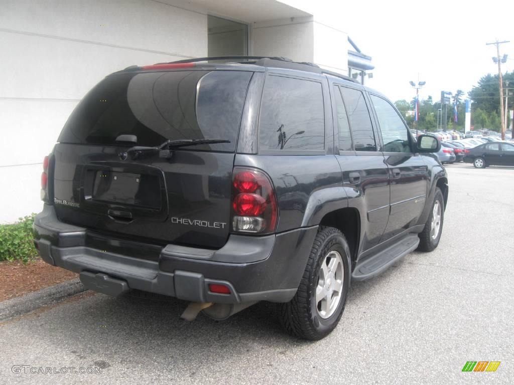 2003 TrailBlazer LT 4x4 - Dark Gray Metallic / Medium Pewter photo #3