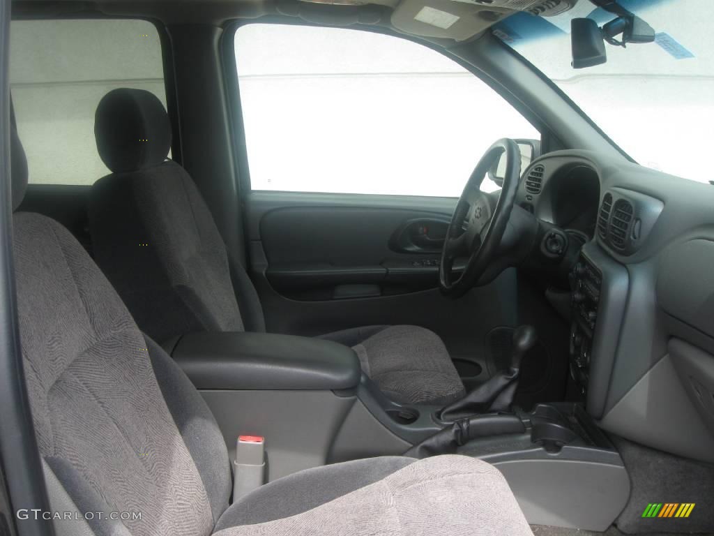 2003 TrailBlazer LT 4x4 - Dark Gray Metallic / Medium Pewter photo #7