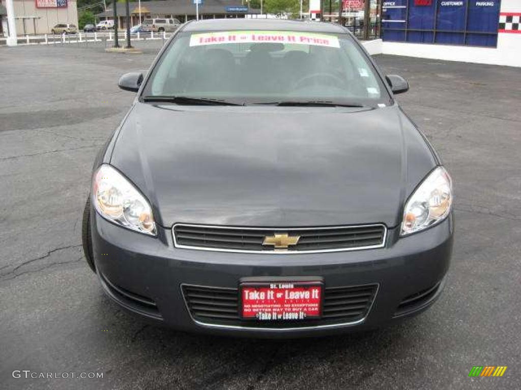 2008 Impala LS - Slate Metallic / Ebony Black photo #9