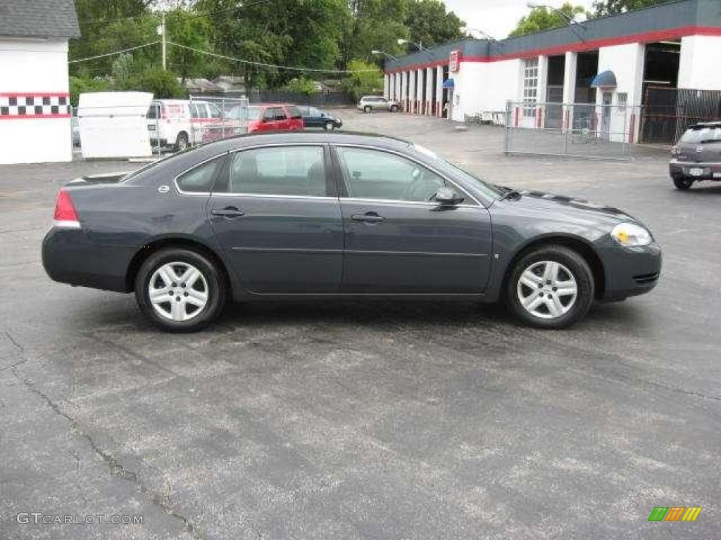 2008 Impala LS - Slate Metallic / Ebony Black photo #10