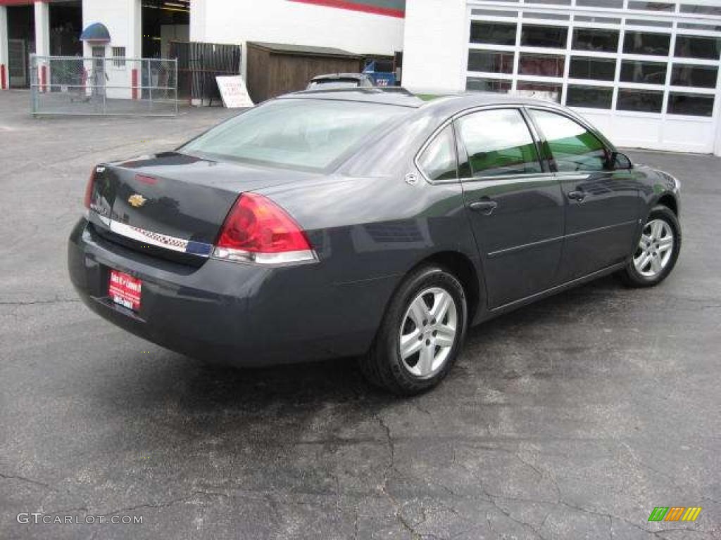 2008 Impala LS - Slate Metallic / Ebony Black photo #11