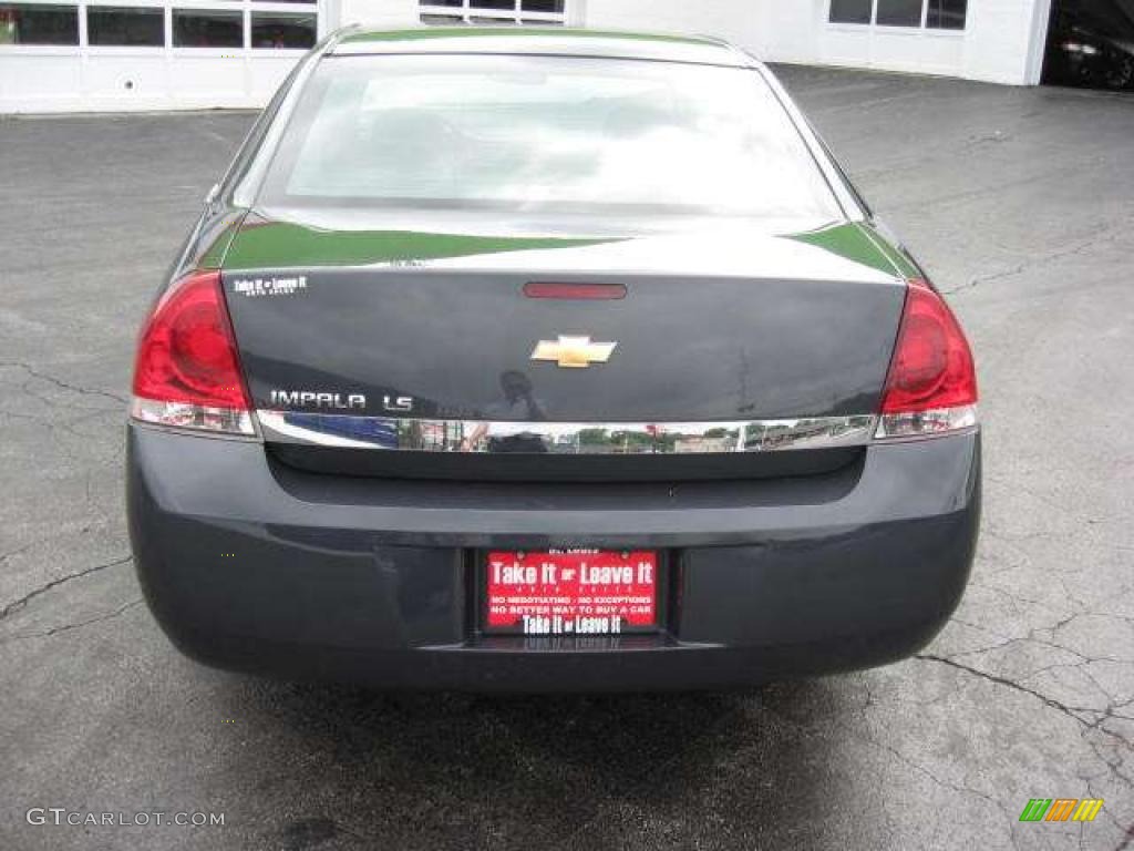 2008 Impala LS - Slate Metallic / Ebony Black photo #12