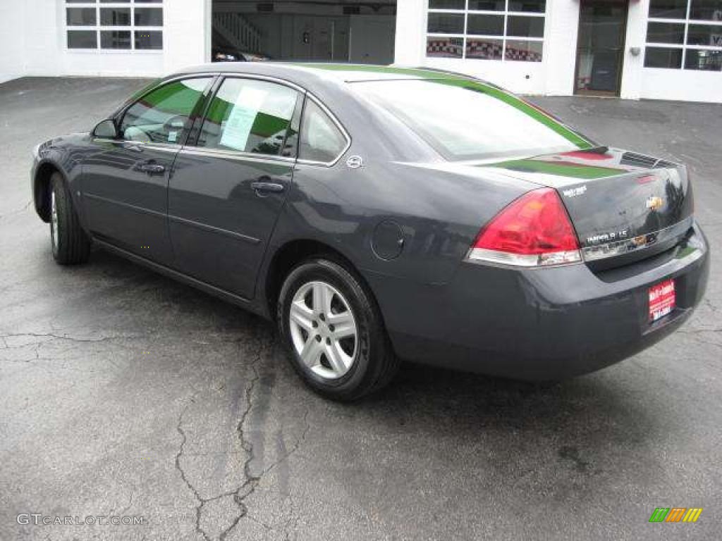 2008 Impala LS - Slate Metallic / Ebony Black photo #13