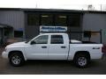 2006 Bright White Dodge Dakota SLT Quad Cab 4x4  photo #2