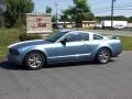 2005 Windveil Blue Metallic Ford Mustang V6 Premium Coupe  photo #1