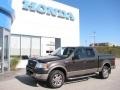 2005 Dark Stone Metallic Ford F150 Lariat SuperCrew 4x4  photo #1