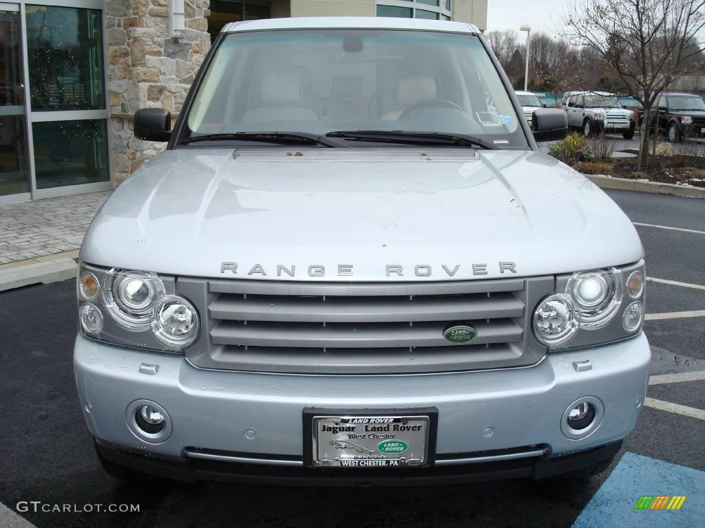 2006 Range Rover HSE - Zambezi Silver Metallic / Parchment/Navy photo #4