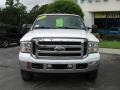 2006 Oxford White Ford F350 Super Duty Lariat FX4 Crew Cab 4x4 Dually  photo #8