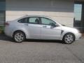 2008 Silver Frost Metallic Ford Focus SE Sedan  photo #2