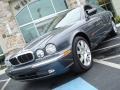 2004 Dark Blue Grey Pearl Metallic Jaguar XJ XJ8  photo #3
