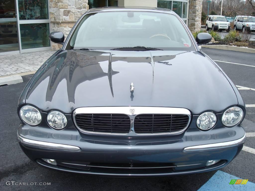 2004 XJ XJ8 - Dark Blue Grey Pearl Metallic / Charcoal photo #4