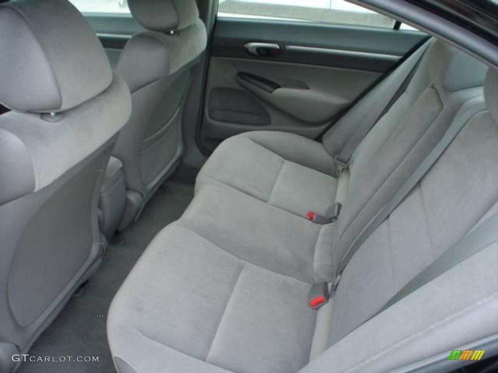 2007 Civic EX Sedan - Nighthawk Black Pearl / Gray photo #8