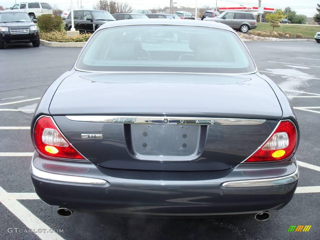 2004 XJ XJ8 - Dark Blue Grey Pearl Metallic / Charcoal photo #8