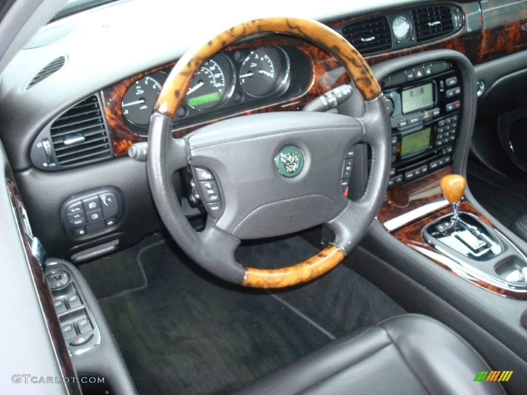 2004 XJ XJ8 - Dark Blue Grey Pearl Metallic / Charcoal photo #11