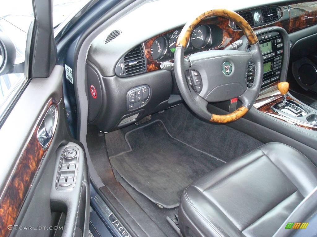 2004 XJ XJ8 - Dark Blue Grey Pearl Metallic / Charcoal photo #12