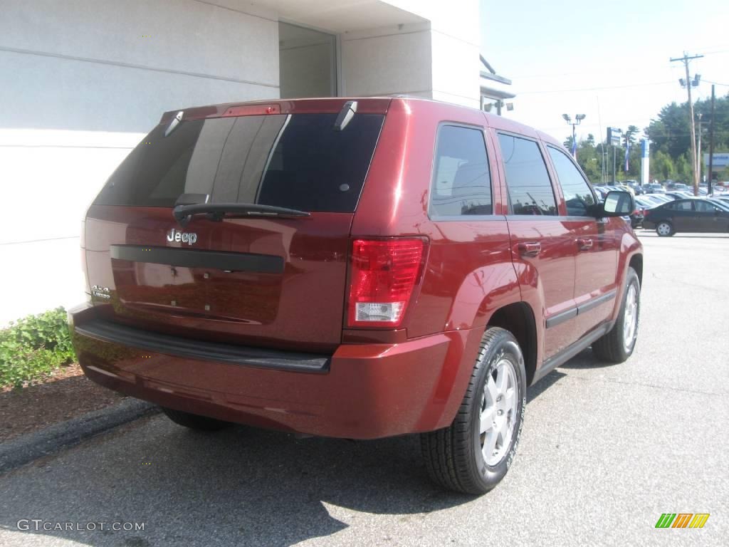 2008 Grand Cherokee Laredo 4x4 - Red Rock Crystal Pearl / Dark Slate Gray photo #3