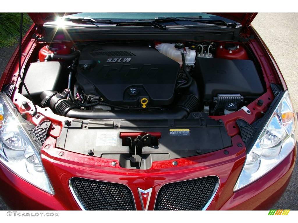 2009 G6 GT Sedan - Performance Red Metallic / Ebony photo #15