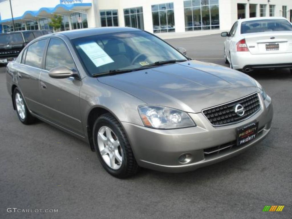 2006 Altima 2.5 S Special Edition - Polished Pewter Metallic / Blond photo #7