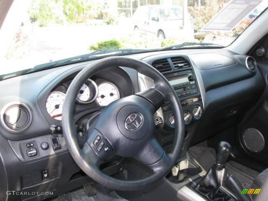 2004 RAV4 4WD - Titanium Metallic / Dark Charcoal photo #12