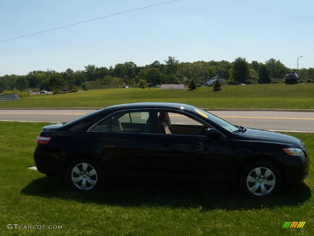 2007 Camry LE - Black / Bisque photo #6