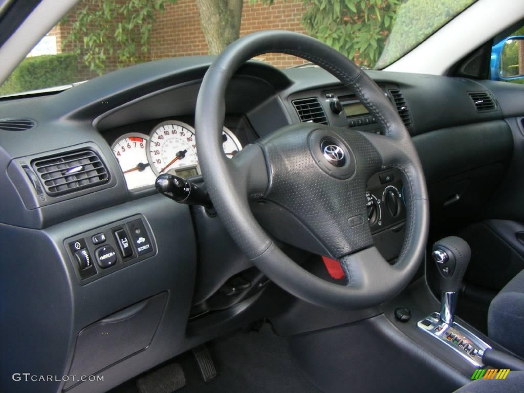 2008 Corolla S - Speedway Blue Metallic / Dark Charcoal photo #5