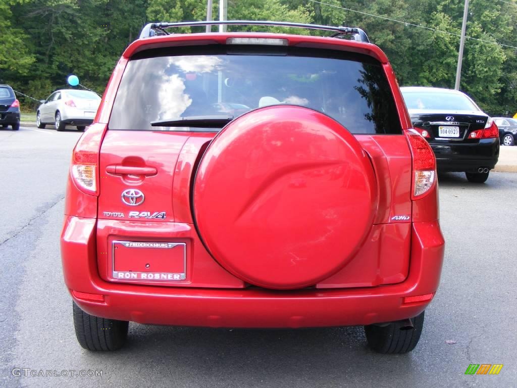 2008 Barcelona Red Pearl Toyota RAV4 4WD 17266184 Photo 17 GTCarLot