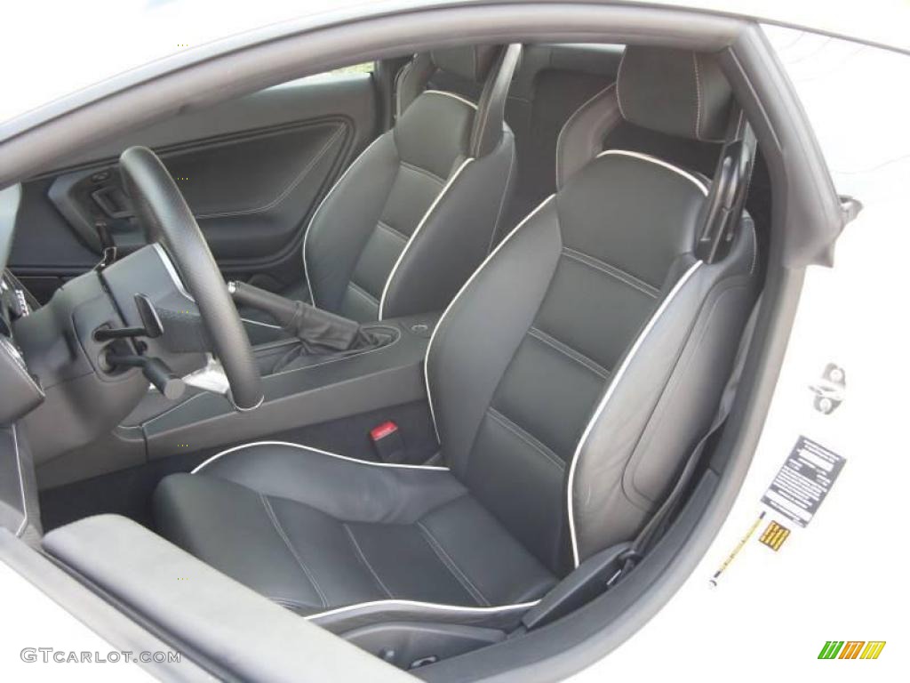 Nero Perseus Interior 2009 Lamborghini Gallardo LP560-4 Coupe Photo #17333980