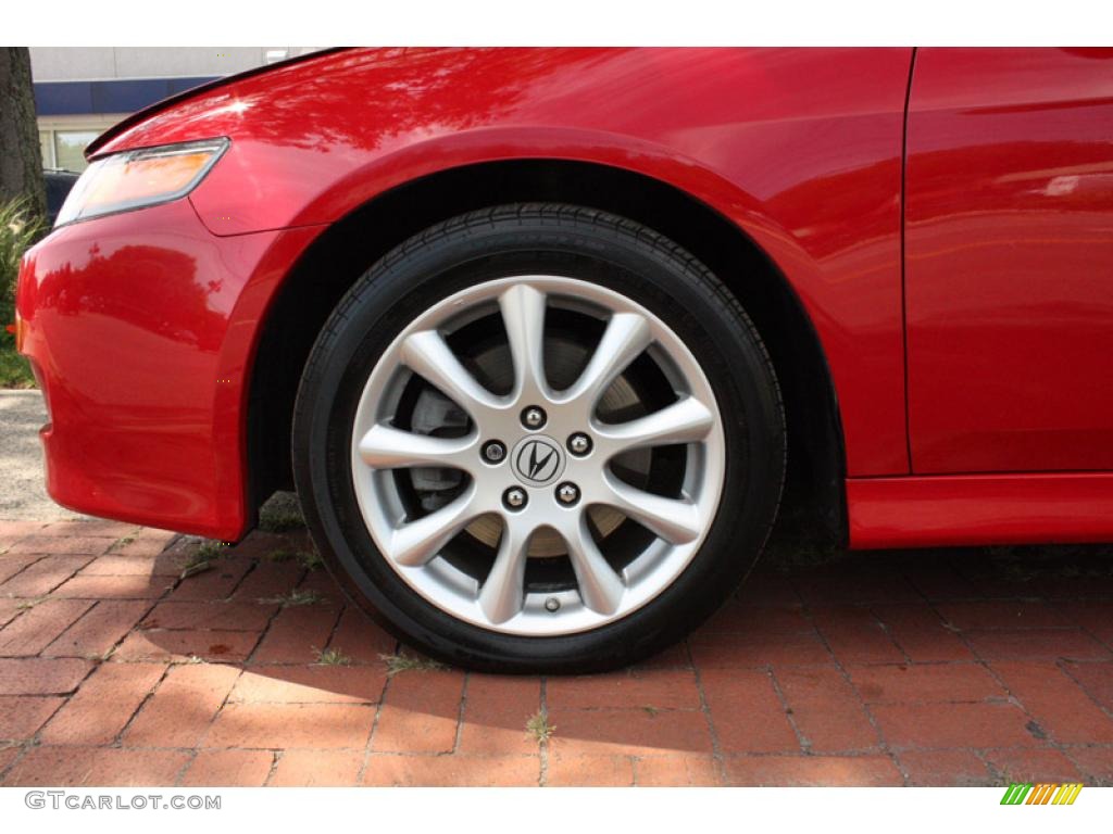 2008 TSX Sedan - Milano Red / Parchment photo #18