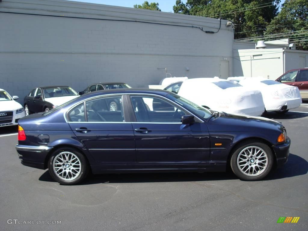 1999 3 Series 328i Sedan - Orient Blue Metallic / Grey photo #6