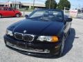 2001 Jet Black BMW 3 Series 330i Convertible  photo #2